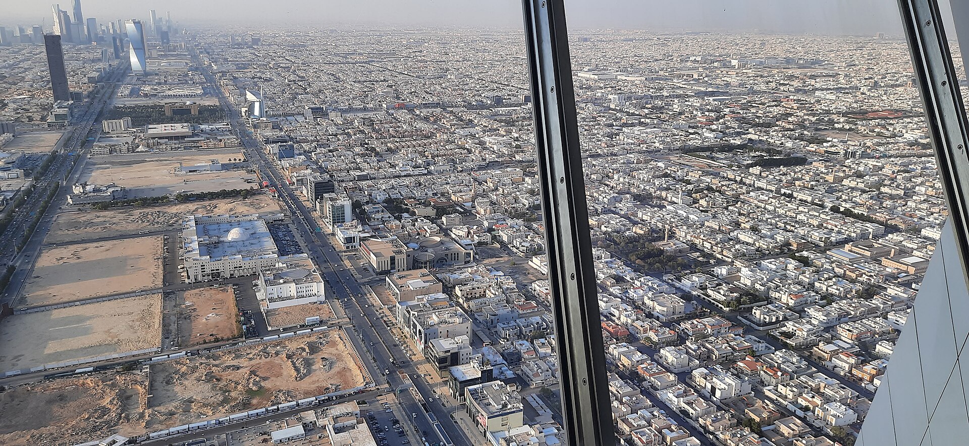 Qatar business district skyline