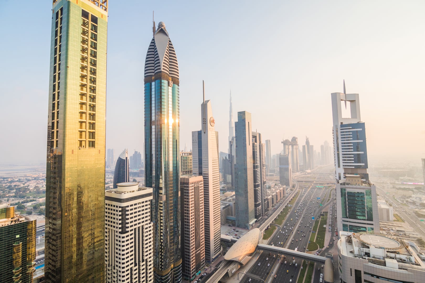 UAE Business Hub - Dubai Marina Skyline
